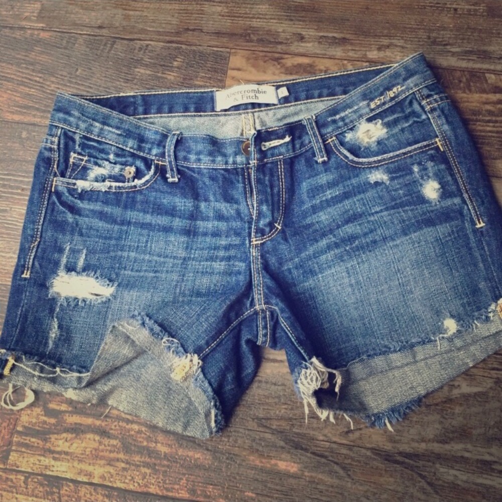 Abercrombie and Fitch shorts.